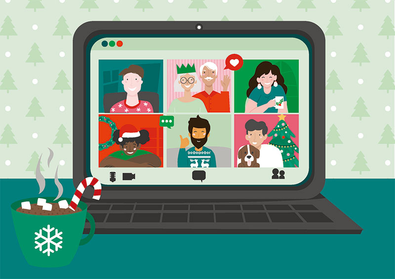 Virtualmente juntos neste Natal