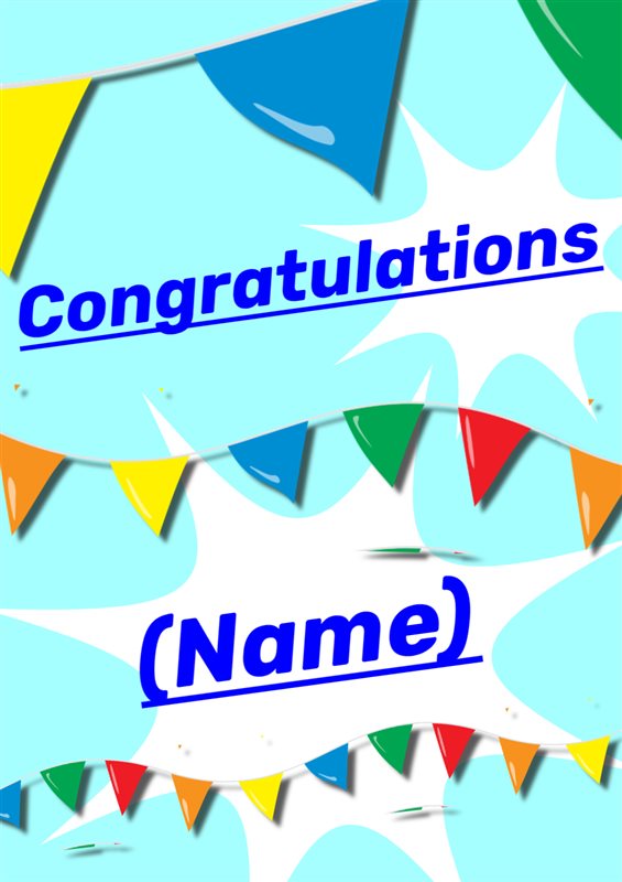 Free Printable Congratulations 4 Creative Center