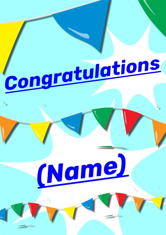 Free Printable Congratulation Cards Make Your Thoughtful And Touching Messages Shine With Canva