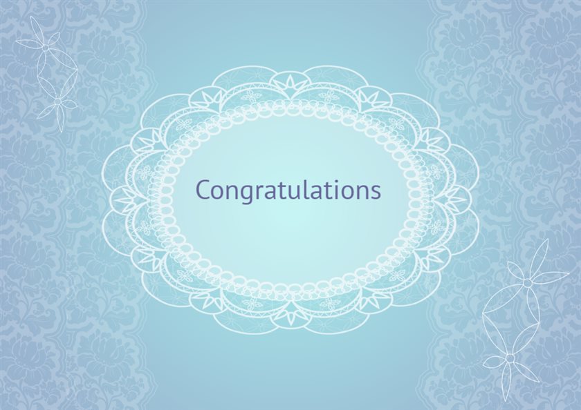 Congratulations to You