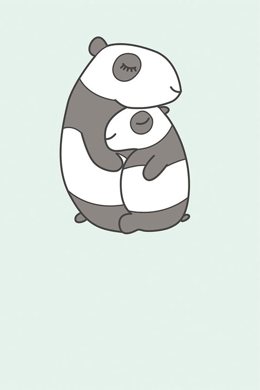 Muttertag Pandas