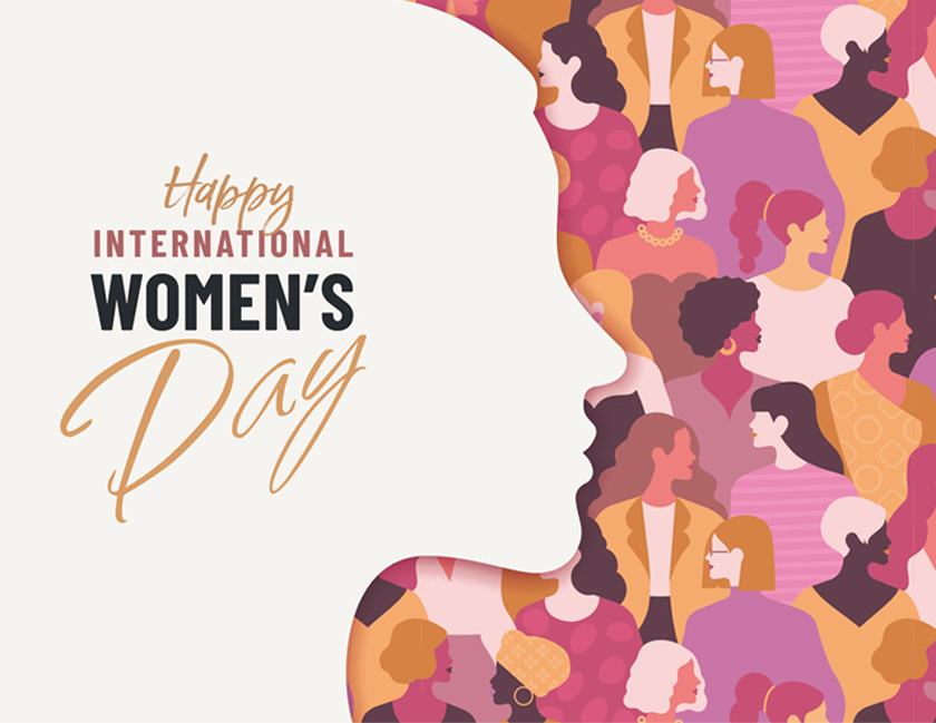 Free Printable Card & Invitation Template - International Women's Day | Brother Creative Center