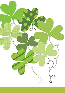 Lucky Shamrock Card 1