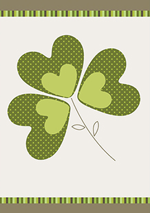 Lucky Shamrock Card 2