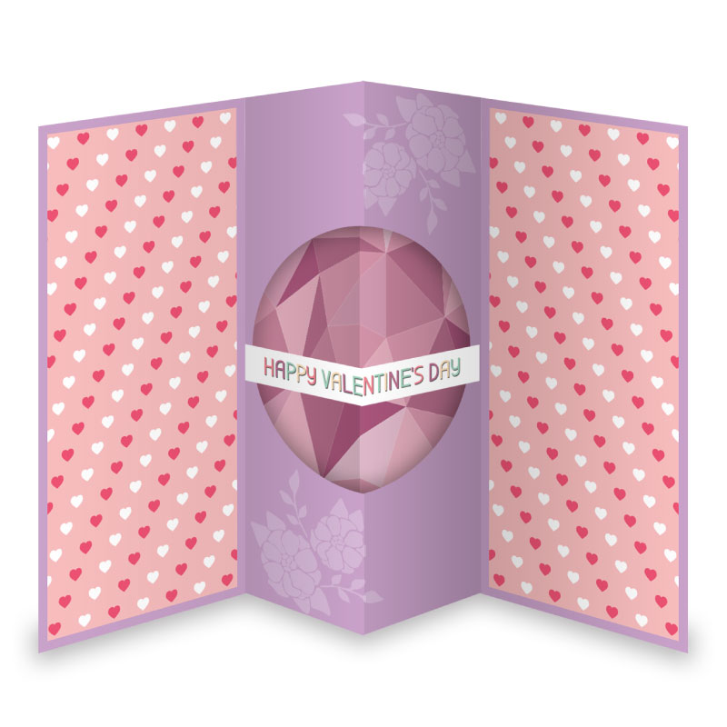 Valentine Tunnel Card