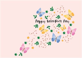 Valentine's Butterflies