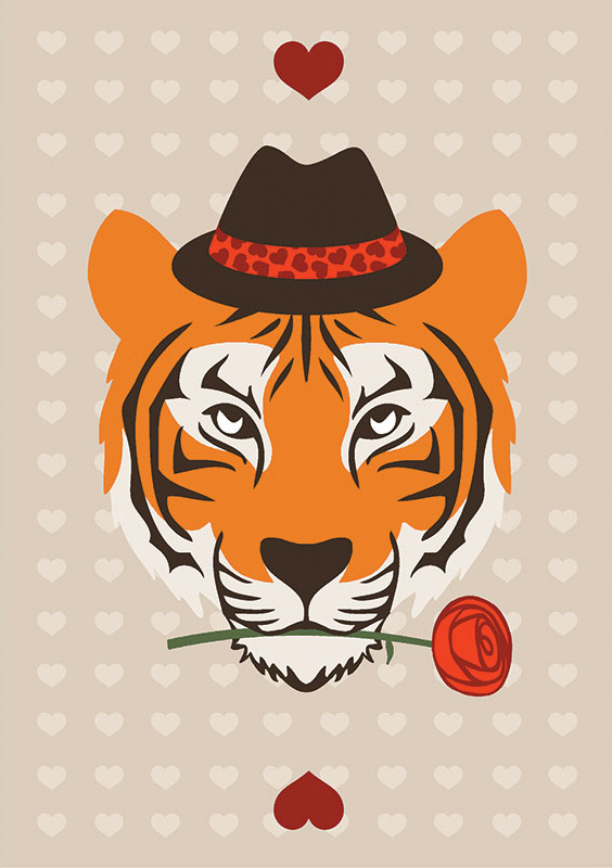 Valentine's Tiger