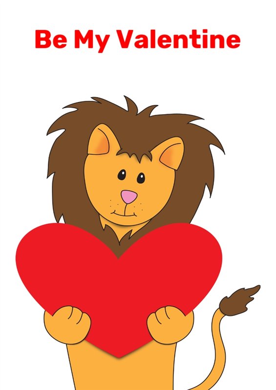 Valentine Lion