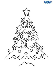 Desenhos de Papai Noel para colorir  Tree coloring page, Christmas tree  coloring page, Printable christmas coloring pages