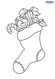 Weihnachten Ausmalbild 1
