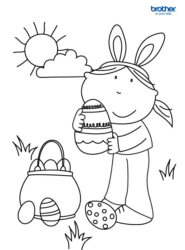 Easter Colouring 4