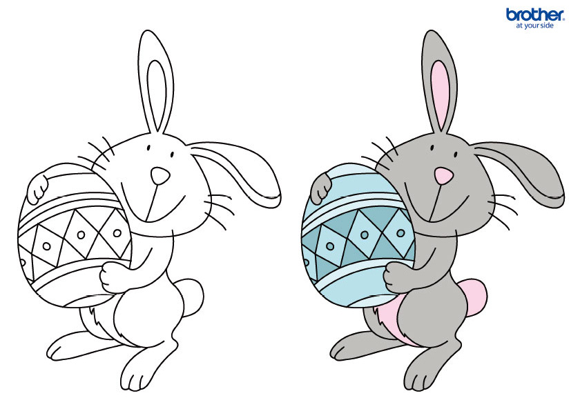 Easter Colouring 9