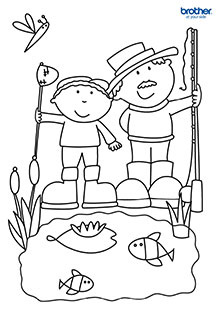 Father's Day Colouring 2