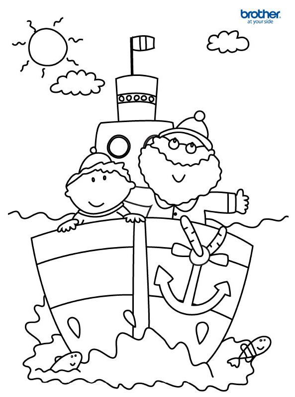 Father's Day Colouring 4