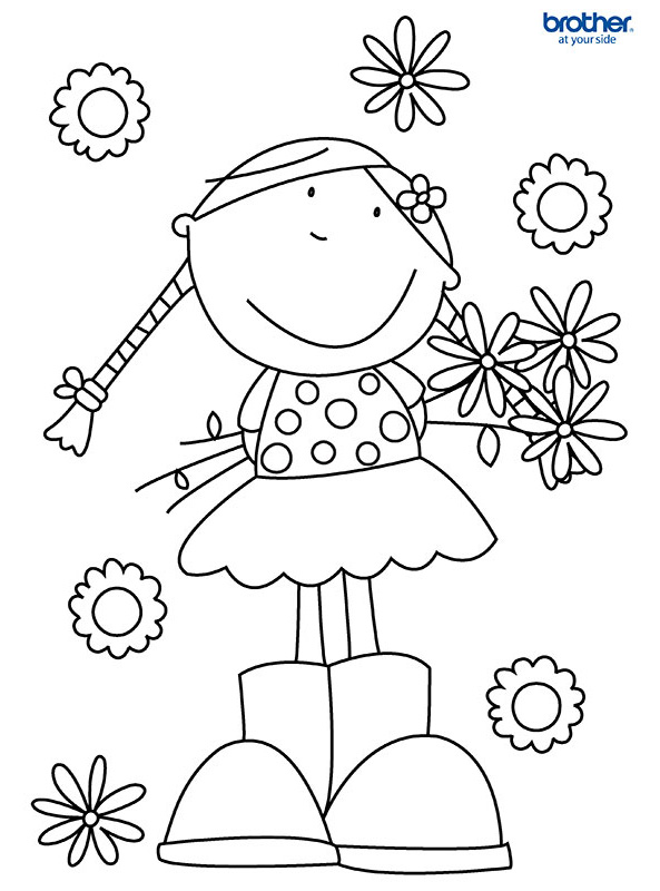 Colorir dia da mãe 6