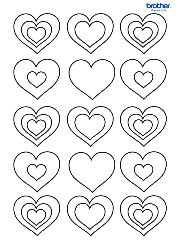 Pages de coloriage imprimable gratuitement - Coloriage saint valentine 4