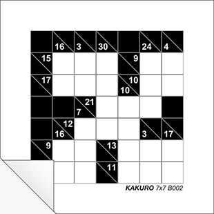 Kakuro 7x7 B002