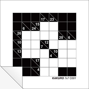 Kakuro 7x7 C001