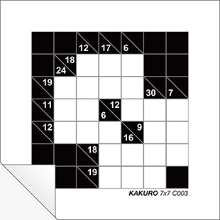Kakuro 7x7 C003