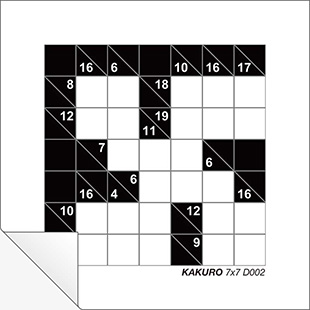 Kakuro 7x7 D002