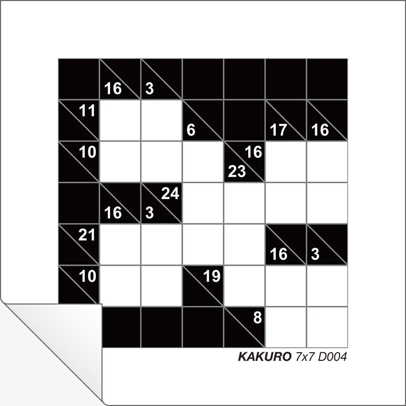 Kakuro 7x7 D004
