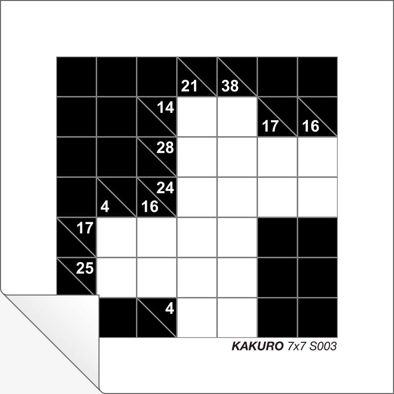 Kakuro 7x7 S003