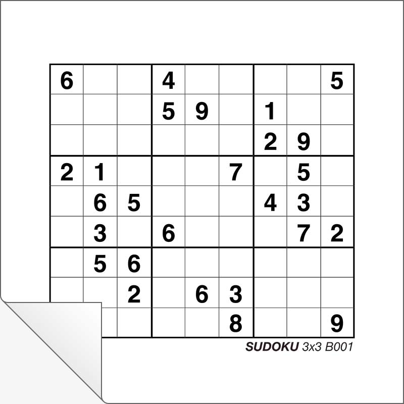Sudoku 3x3 B001