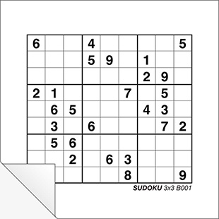 Sudoku 3x3 B001