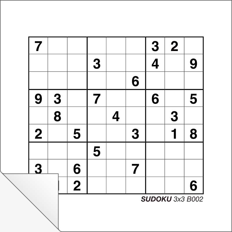Sudoku 3x3 B002