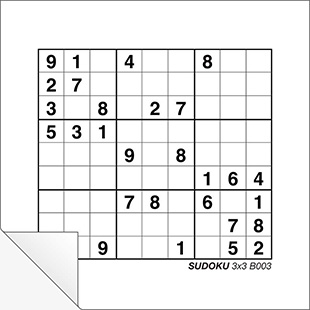 Sudoku 3x3 B003