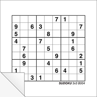 Sudoku 3x3 B004