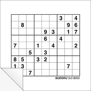 Sudoku 3x3 B005
