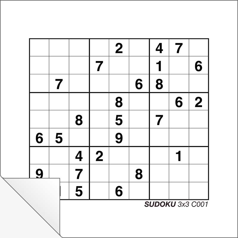 Sudoku 3x3 C001