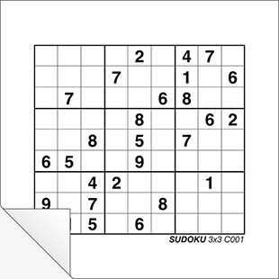 Sudoku 3x3 C001