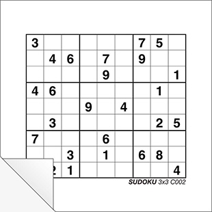 Sudoku 3x3 C002
