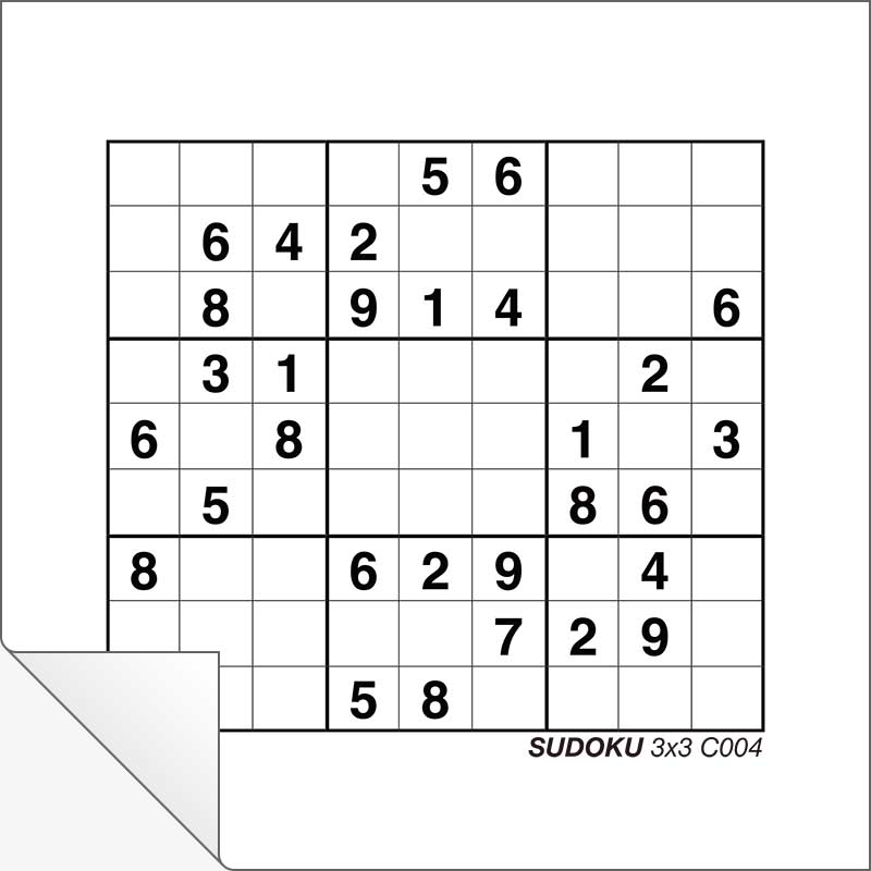 Sudoku 3x3 C004