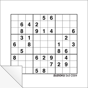 Sudoku 3x3 C004