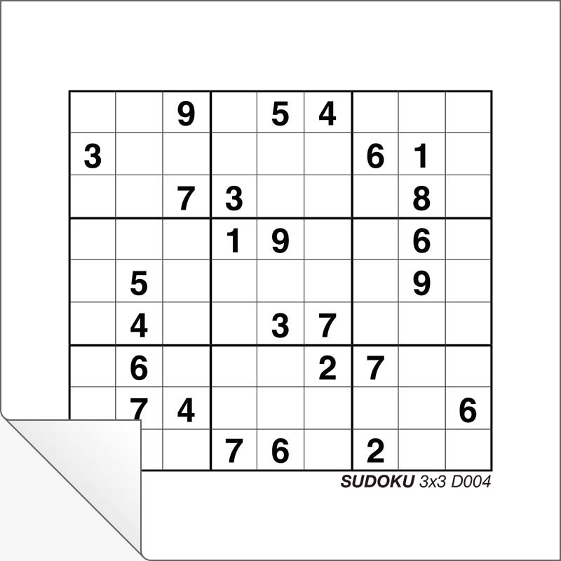 Sudoku D004 de impresión gratuita | Creative