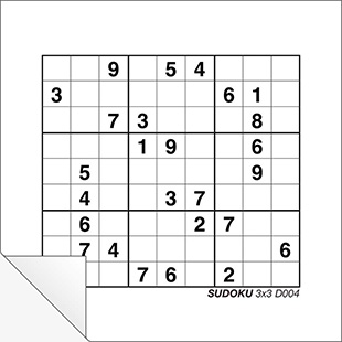 Sudoku 3x3 D004