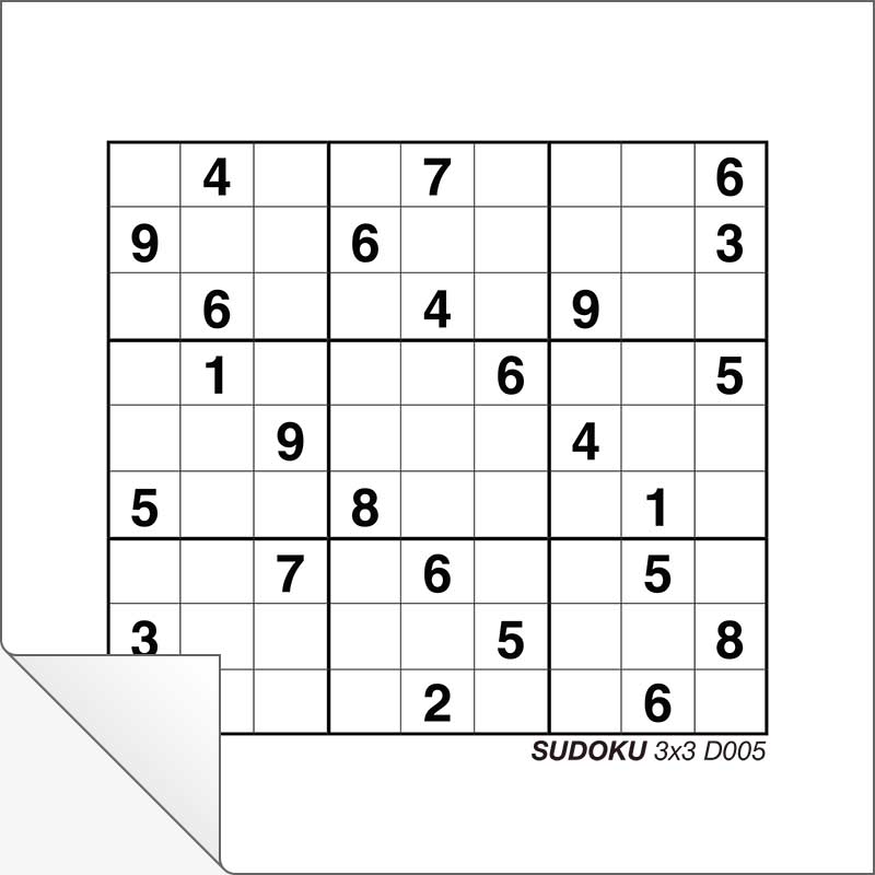 Sudoku 3x3 D005