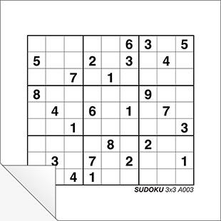 Sudoku 3x3 A003