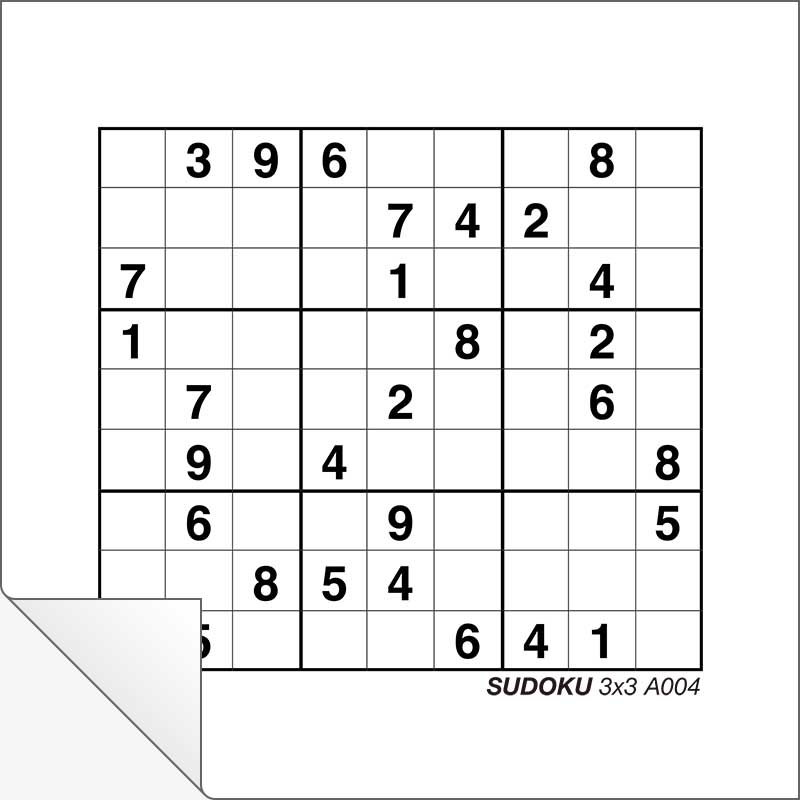 Sudoku 3x3 A004