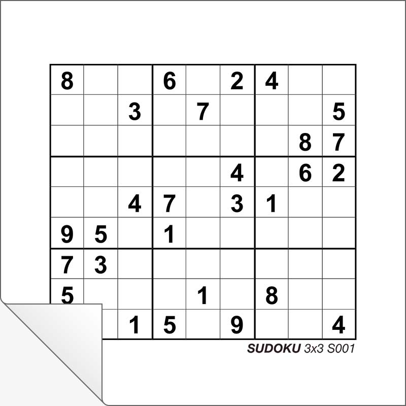 düşünülemez madeni uydu  Free Printable Sudoku 3x3 S001 | Creative Center