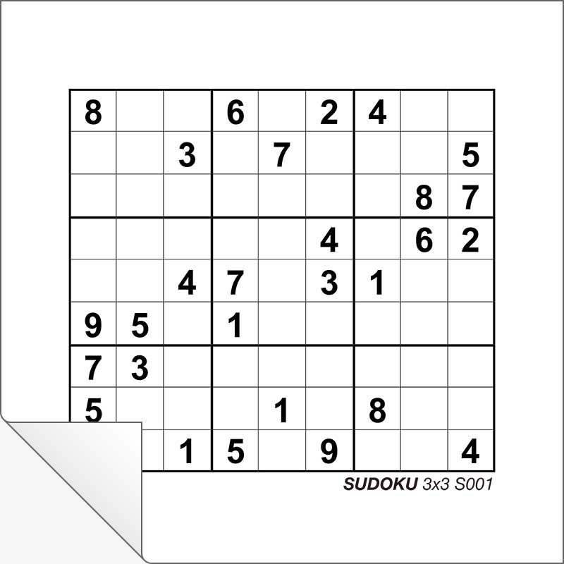 Sudoku 3x3 S001