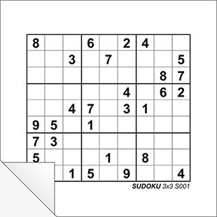 Sudoku 3x3 S001