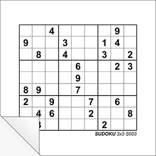 Sudoku 3x3 S003