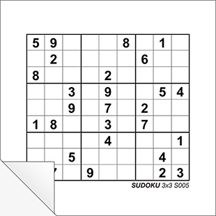 Sudoku 3x3 S005