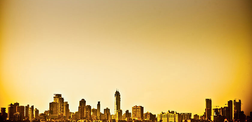 Skyline di Mumbai