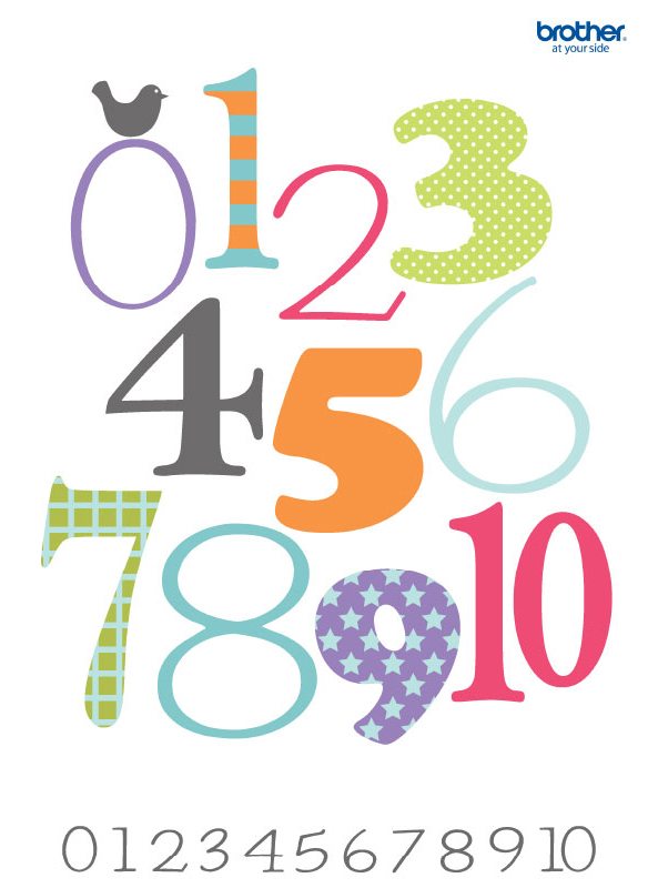 Free Printable Number Poster 010 Creative Center