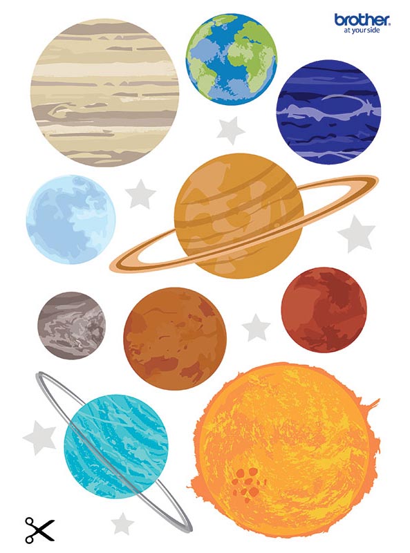 Free Printable Planet Cut Outs Creative Center